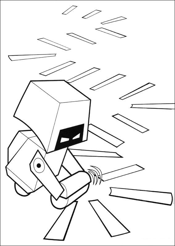 Kids-n-fun.com | 59 coloring pages of Wall e